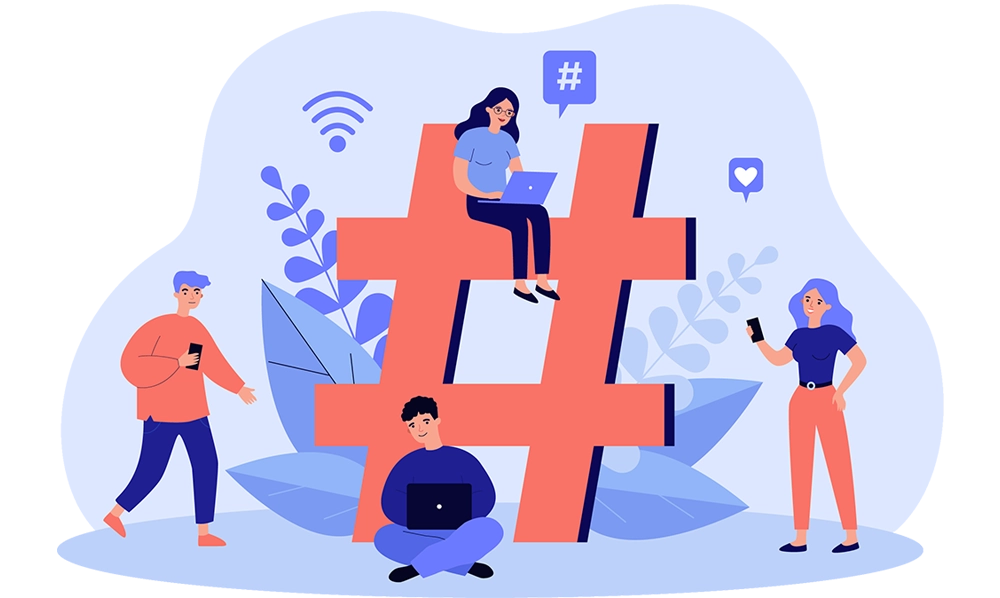 hashtags