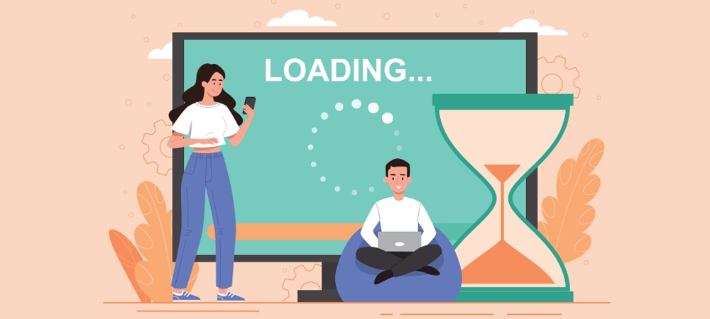 website loading speed and performance