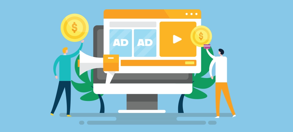 businessmen spending money on paid ads