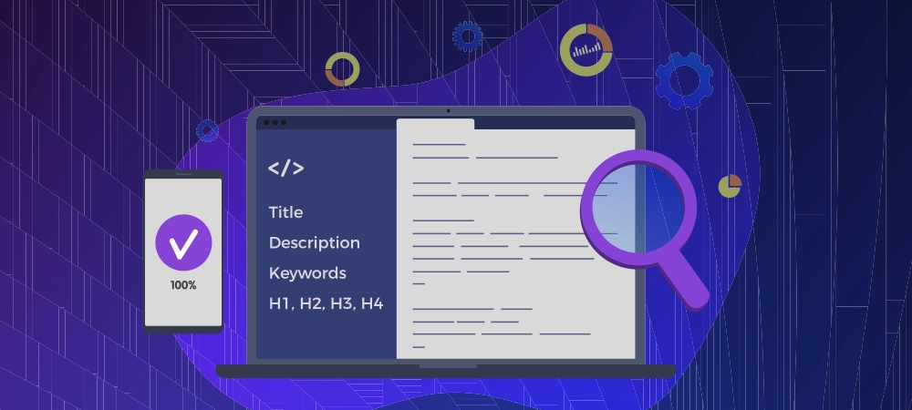 seo development of desktop and mobile version site for better ranking in search engines. fixing the title, description, keywords
