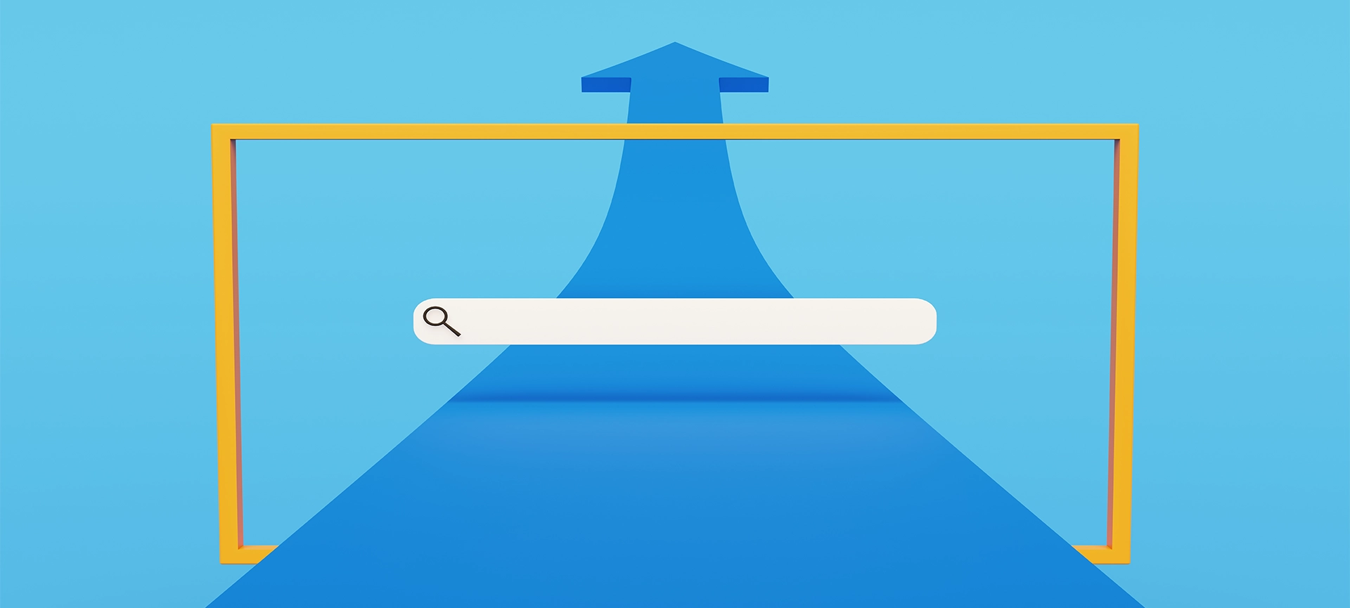 website seo and a business growth arrow