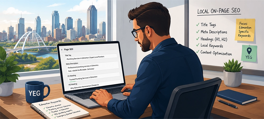 Optimizing local SEO content for Edmonton businesses